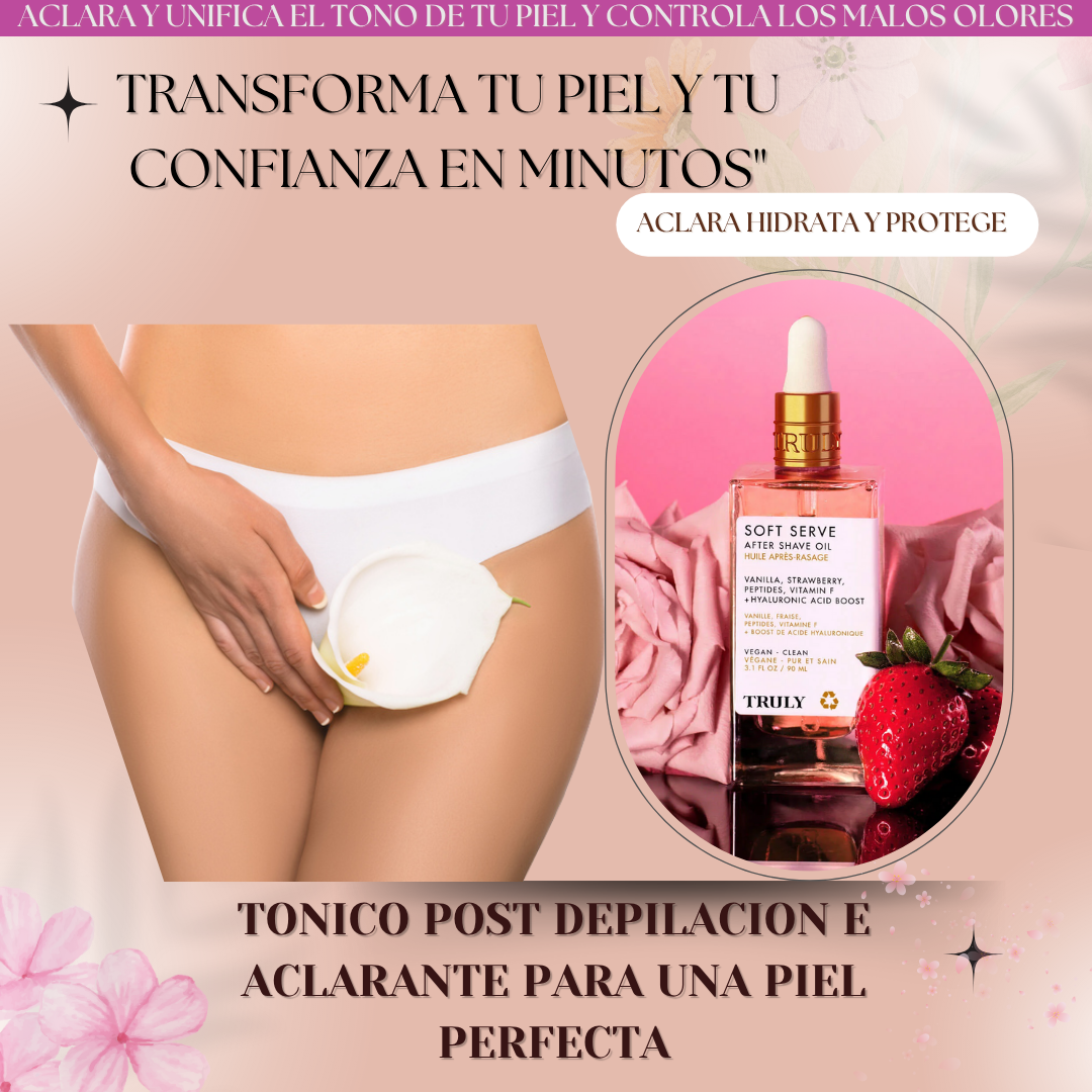 TRULY SERUM | Despídete de la Irritación y los Vellos Encarnados 🌷