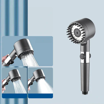 CABEZAL DE DUCHA - HIDROMASAJE Y AHORRADOR 🚿