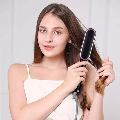 CEPILLO PREMIUM  ALISADOR QUITA FRIZZ PROFESIONAL 👱🏻‍♀️ + CREMA ALISADORA ✅